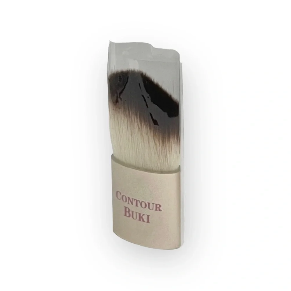 VHTF: new Too Faced ㋛ Contour Buki Teddy Bear Kabuki Powder Brush ㋛ Gold Pink ㋛